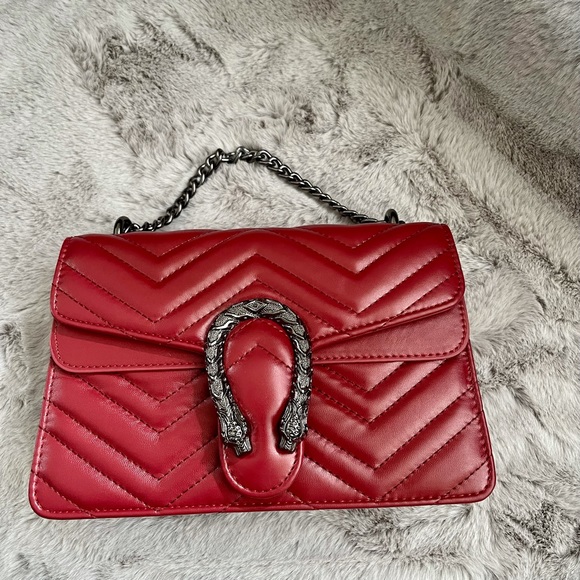 ✨Dark Red Snake Handbag - Picture 2 of 4